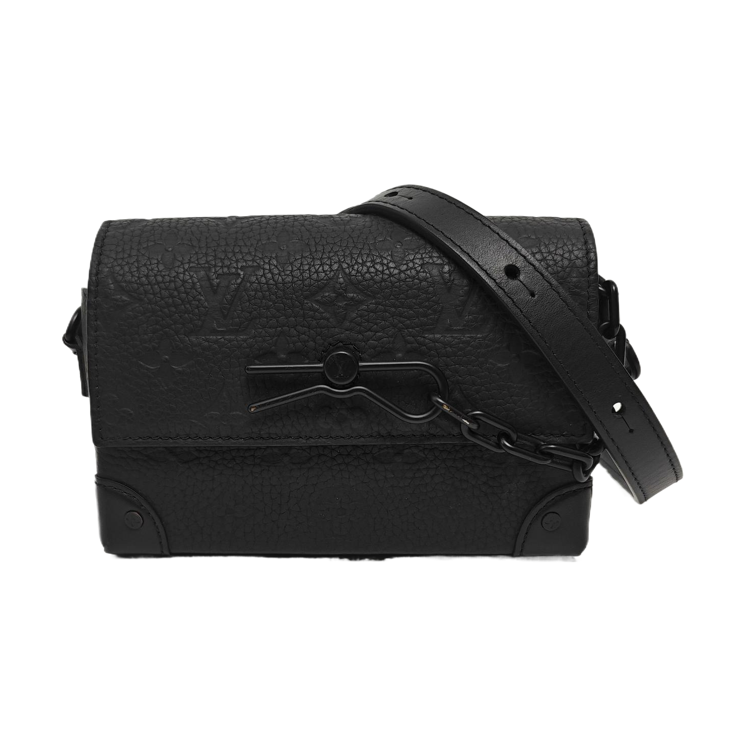 SOFT TRUNK Mini Monogram Calfskin Black