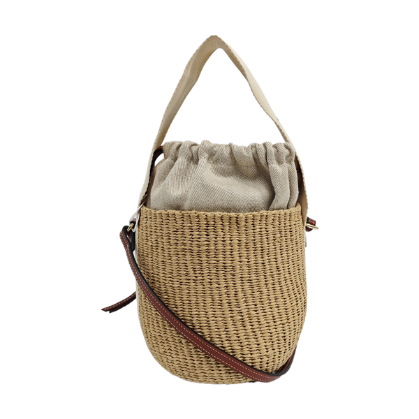 Special Material Shoulder Bag Brown