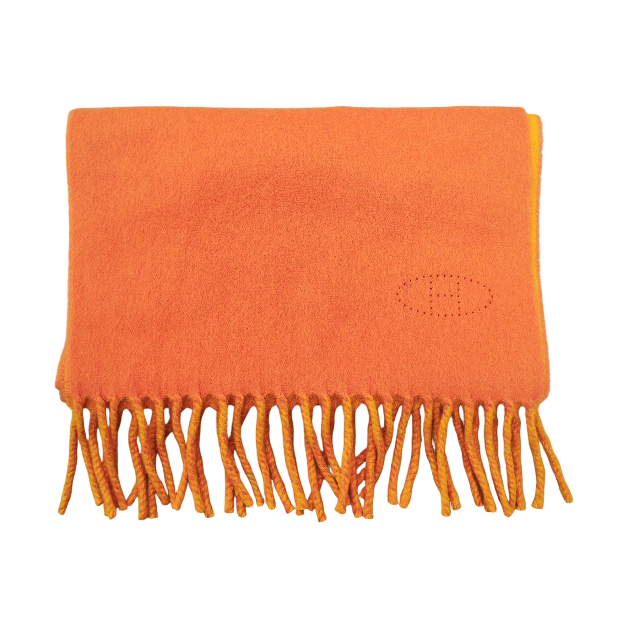 Cashmere Scarf Orange