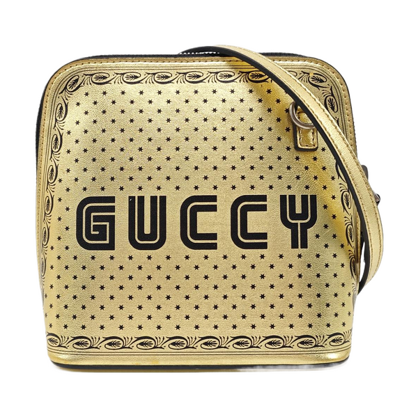 Gucci X Sega Small Calfskin Gold