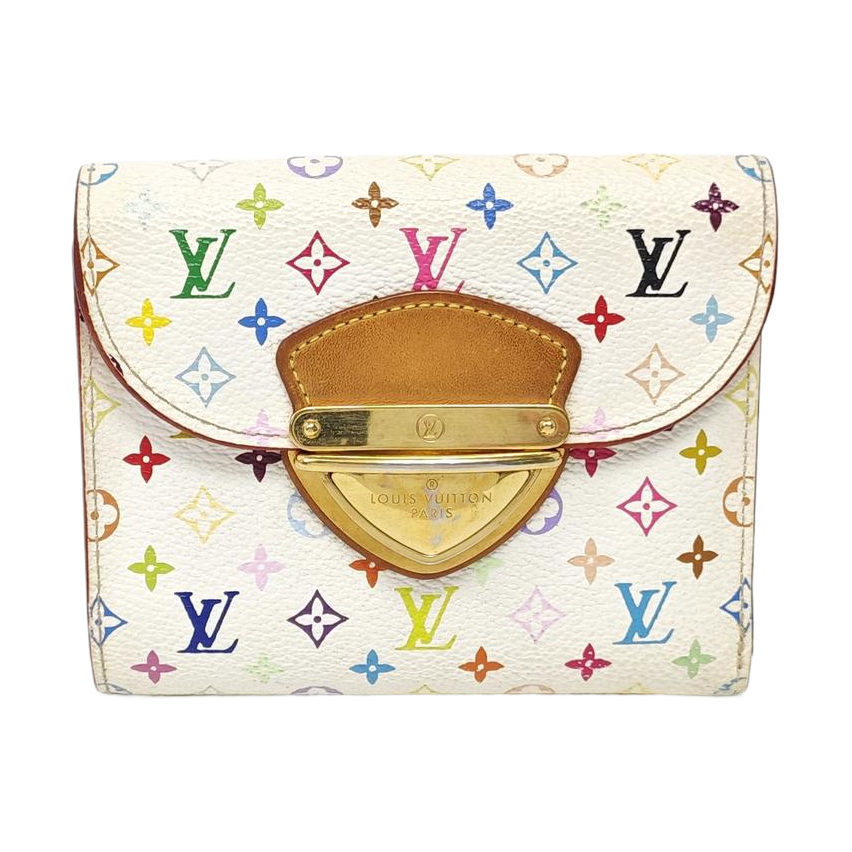 LV × TM KOALA Monogram Coated Canvas White Wallet