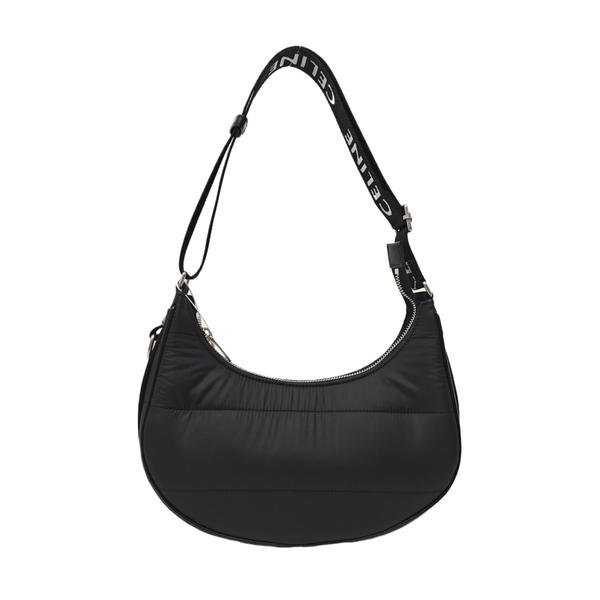AVA Medium Quilted Nylon Black