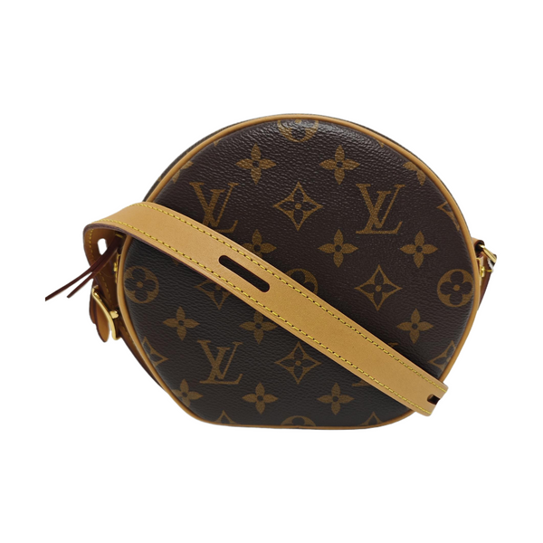 BOITE CHAPEAU PM Monogram Coated Canvas Brown