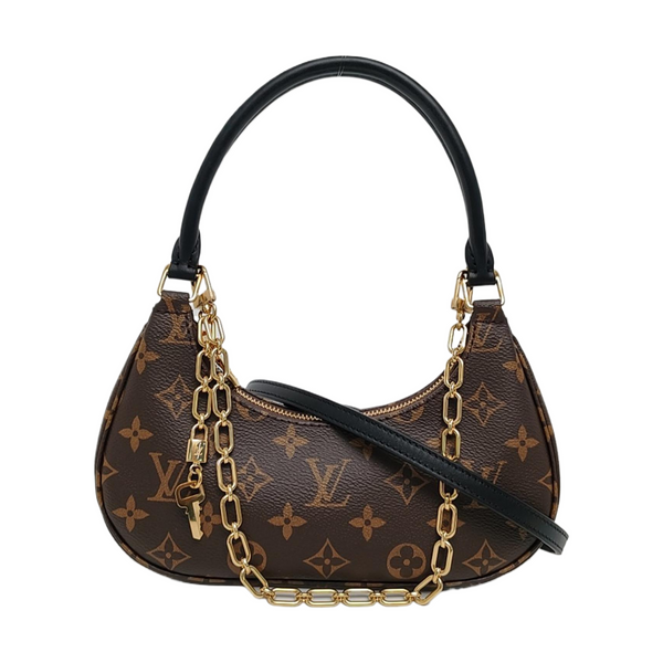 CATCHY PM Monogram Coated Canvas Brown