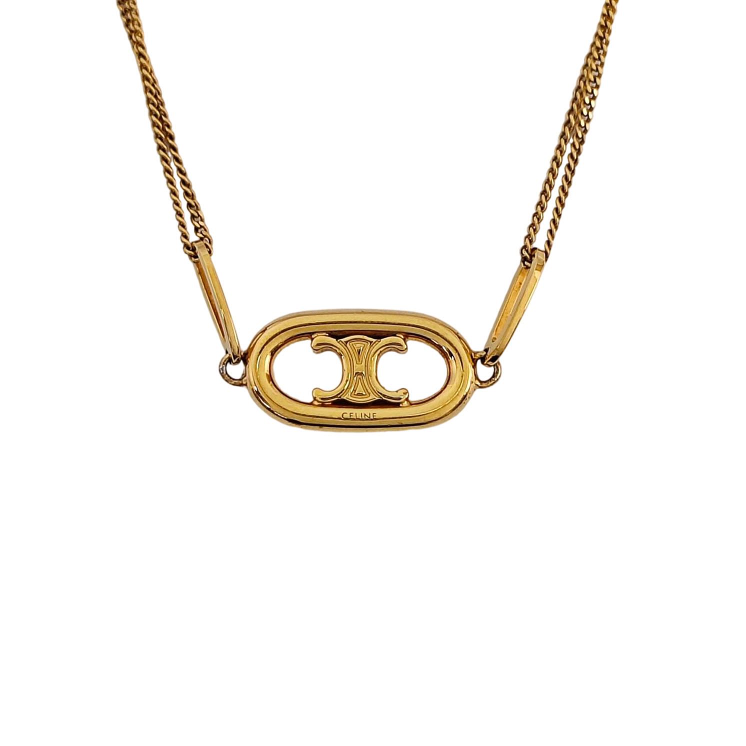 MAILLON TRIOMPHE Brass Gold Necklace