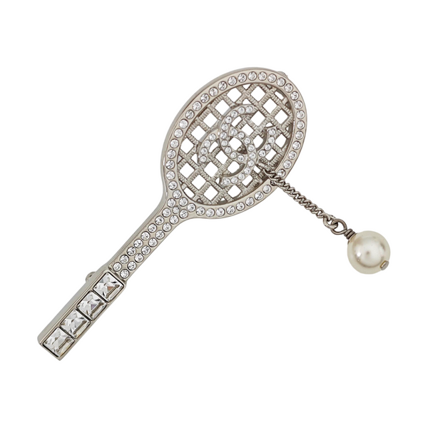 Vintage Metal Silver Brooch