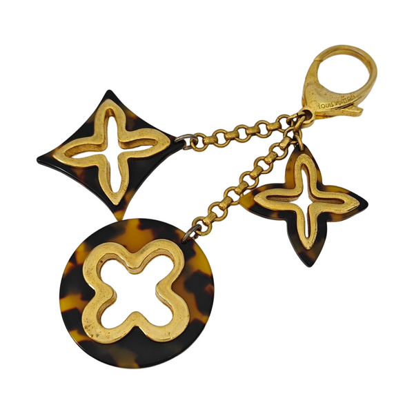 Metal Bag Charm Gold