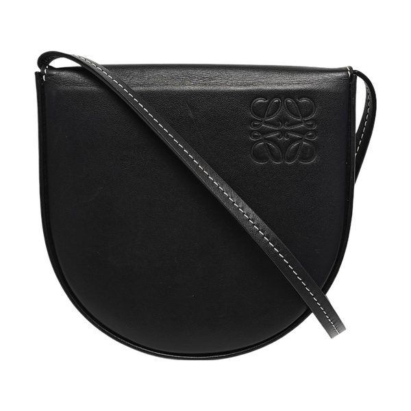 Heel Small Calfskin Black