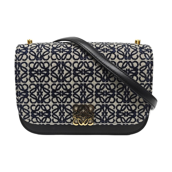 Goya Small Monogram Calfskin Blue