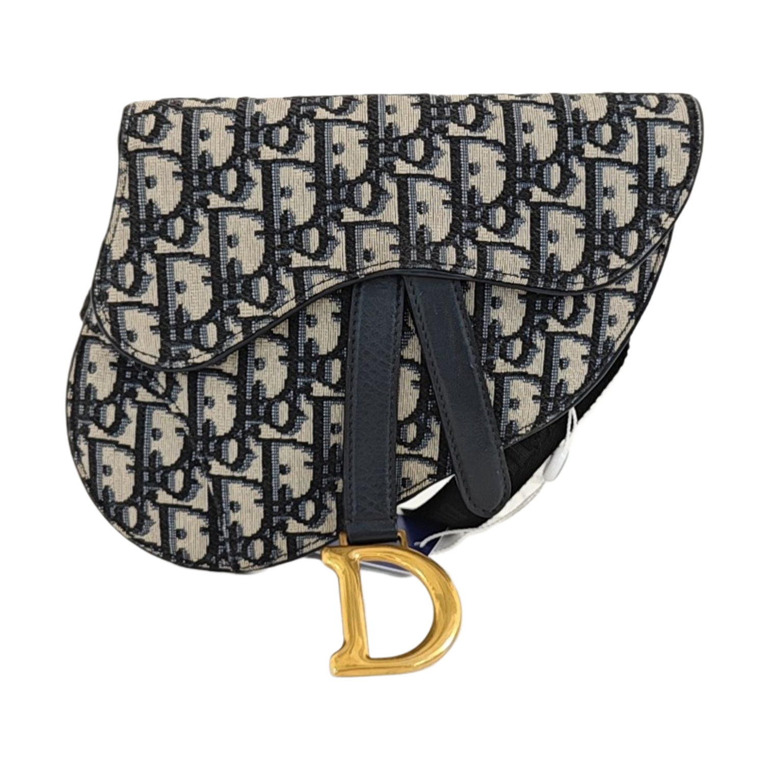 Saddle Mini Oblique Fabric Blue