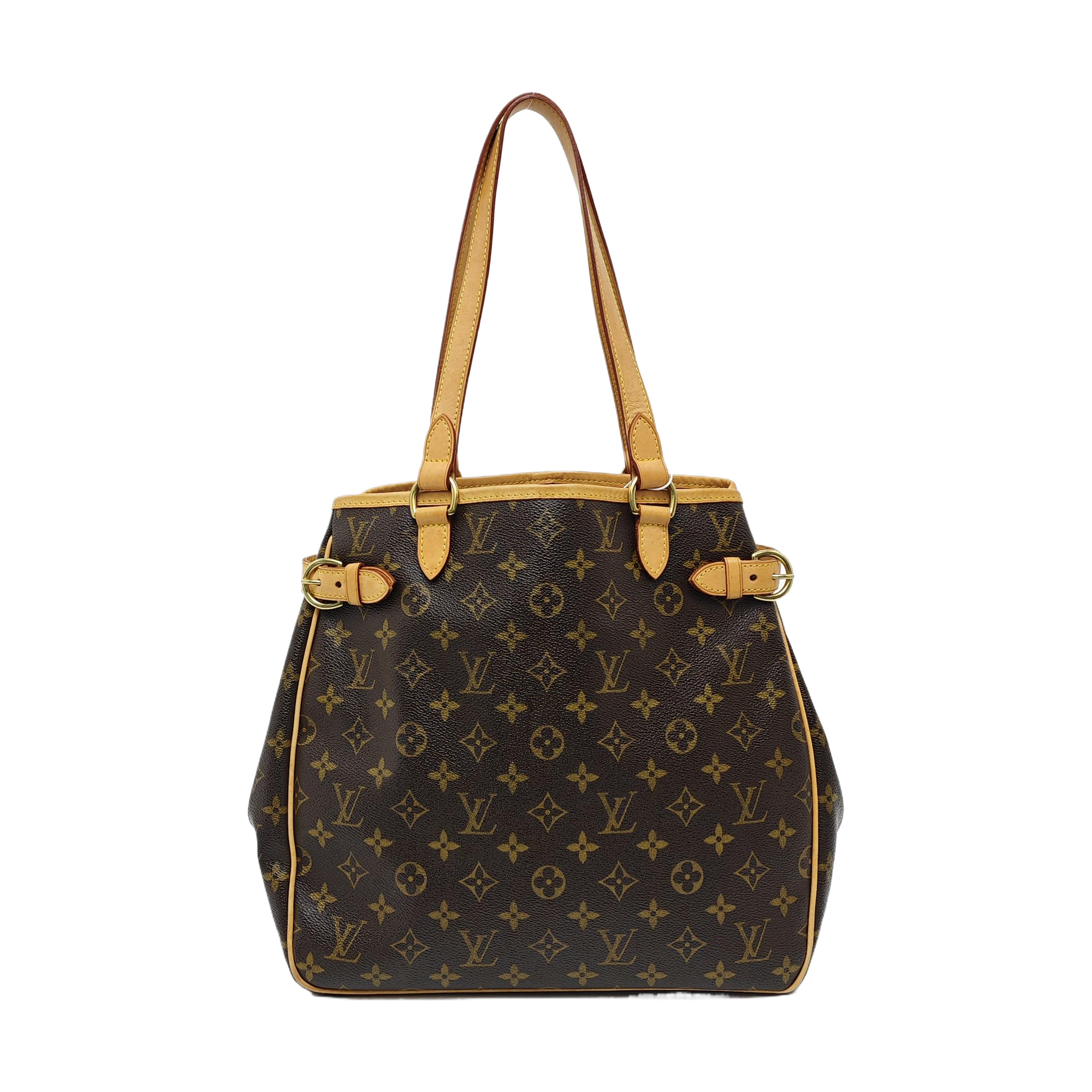 BATIGNOLLES MM Monogram Coated Canvas Brown