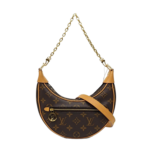 LOOP Monogram Coated Canvas Brown