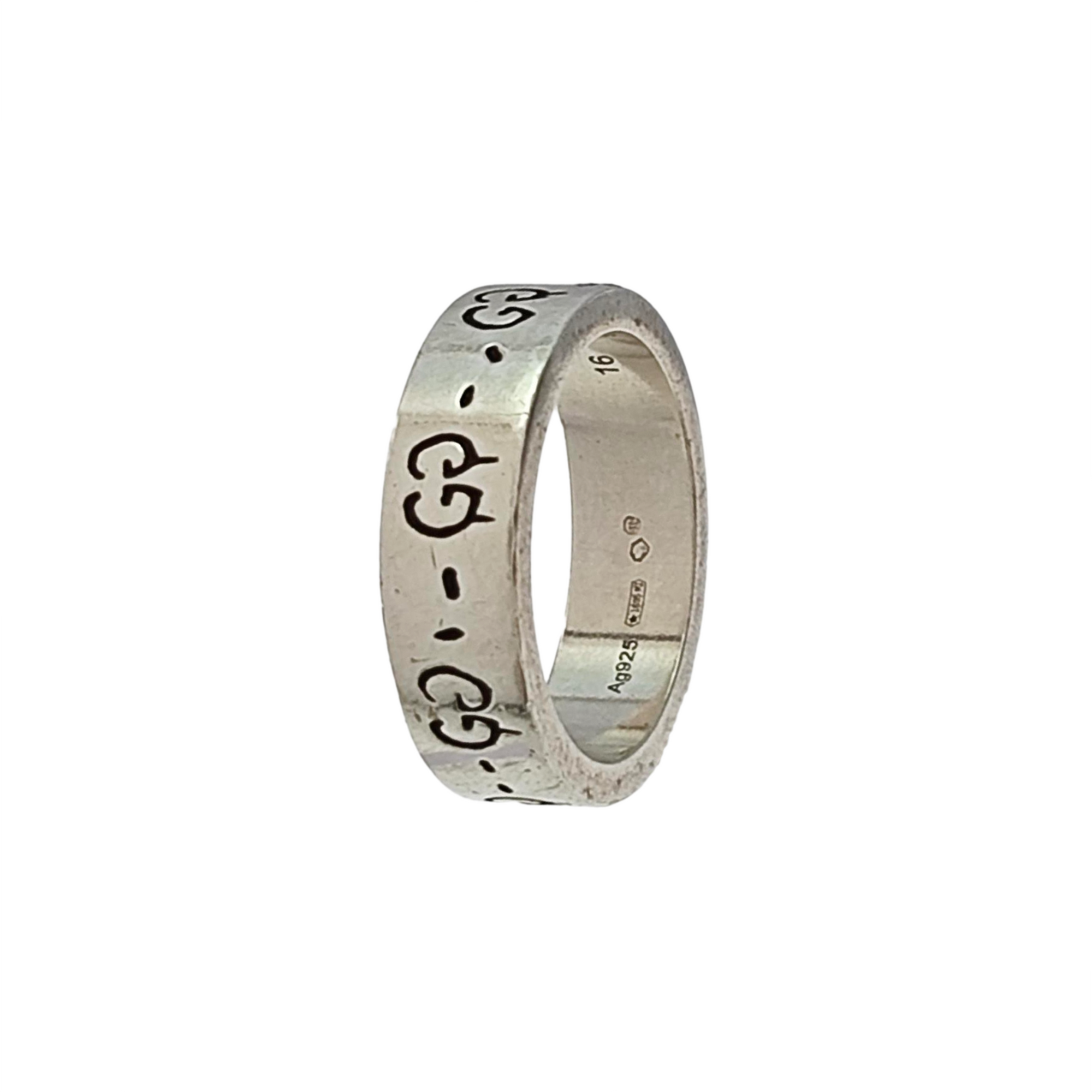 Ghost 925 Sterling Silver Ring HK 16