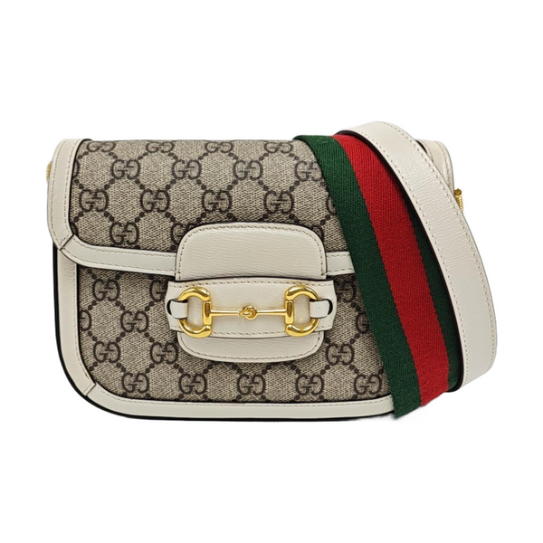 Horsebit 1955 Mini Coated Canvas Beige