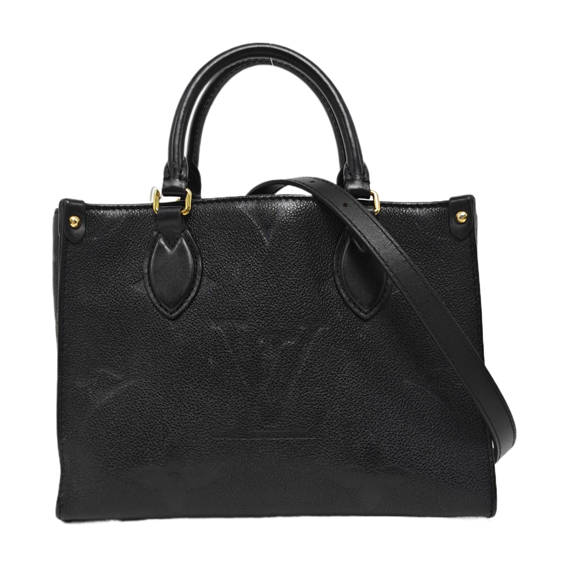 ONTHEGO PM Monogram Calfskin Black