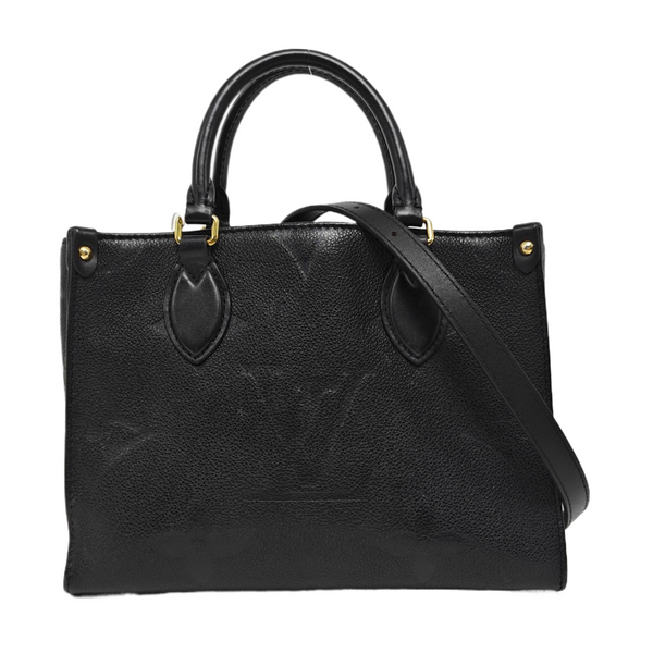 ONTHEGO PM Monogram Calfskin Black