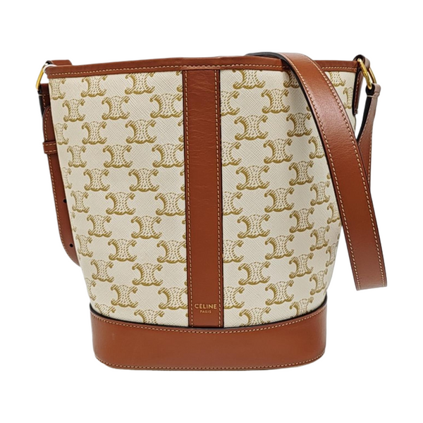 TRIOMPHE CANVAS Small Coated Canvas Beige