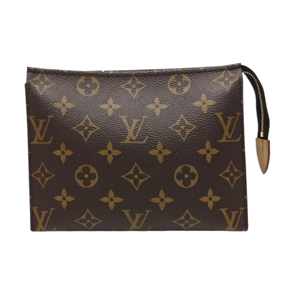 TOILET POCKET Monogram Coated Canvas Brown