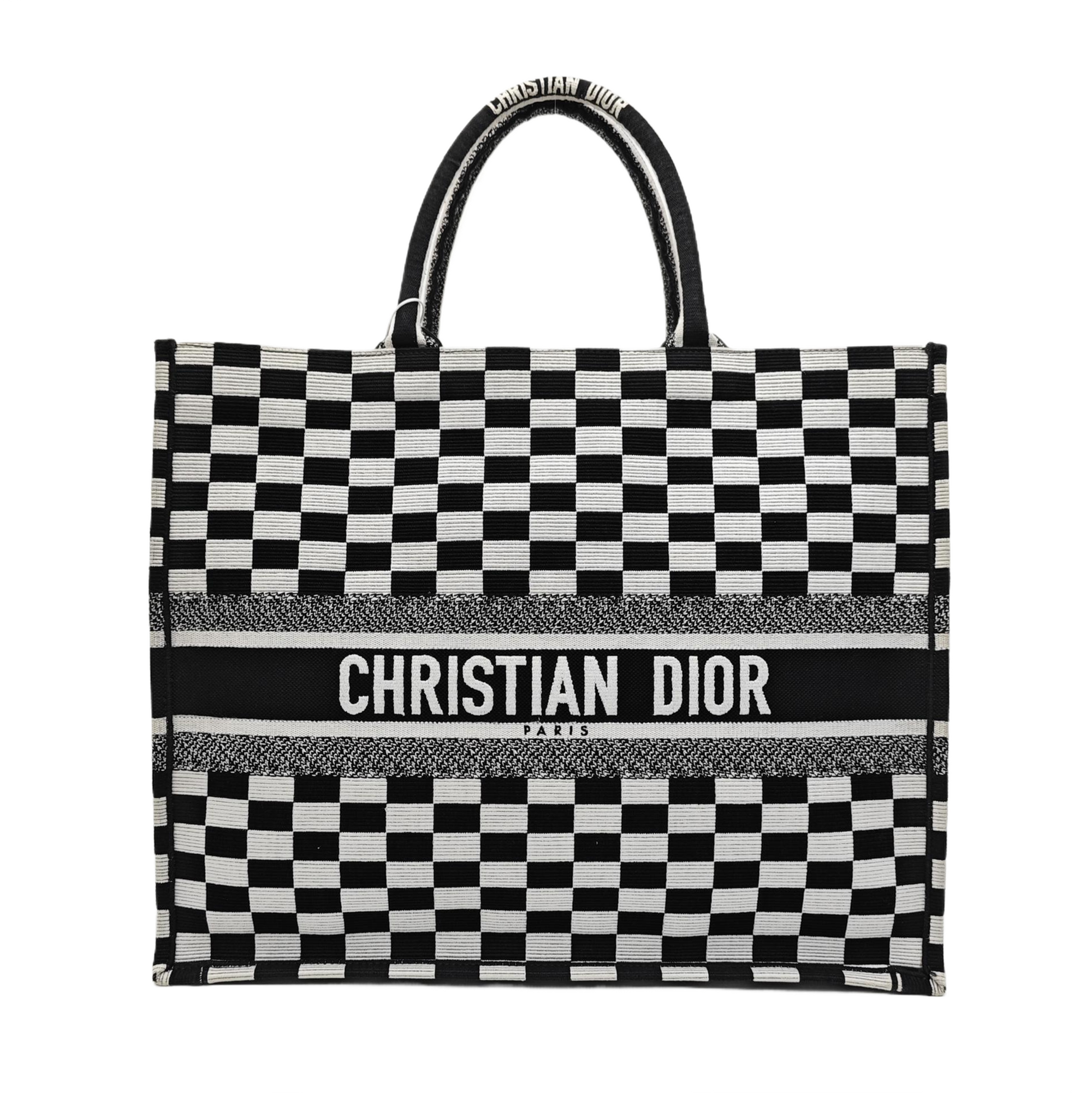 Book Tote Large Canvas Black