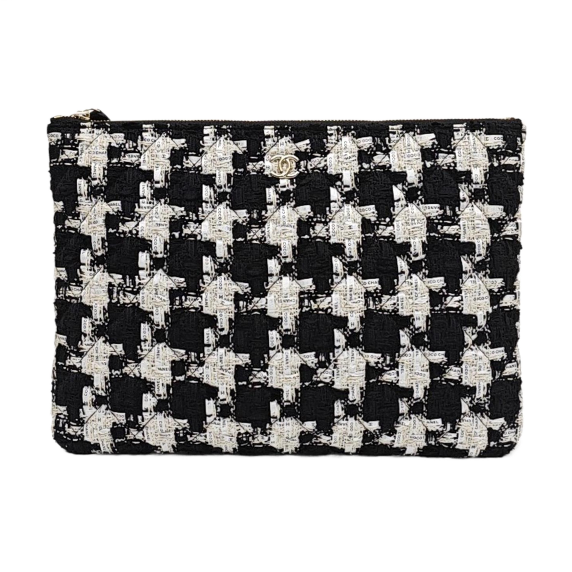 CLASSIC FLAP Medium Quilted Fabric Black