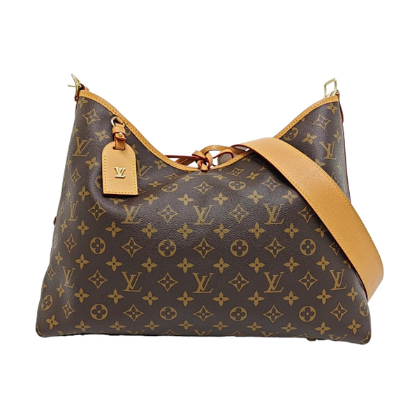 CARRYALL MM Monogram Coated Canvas Brown