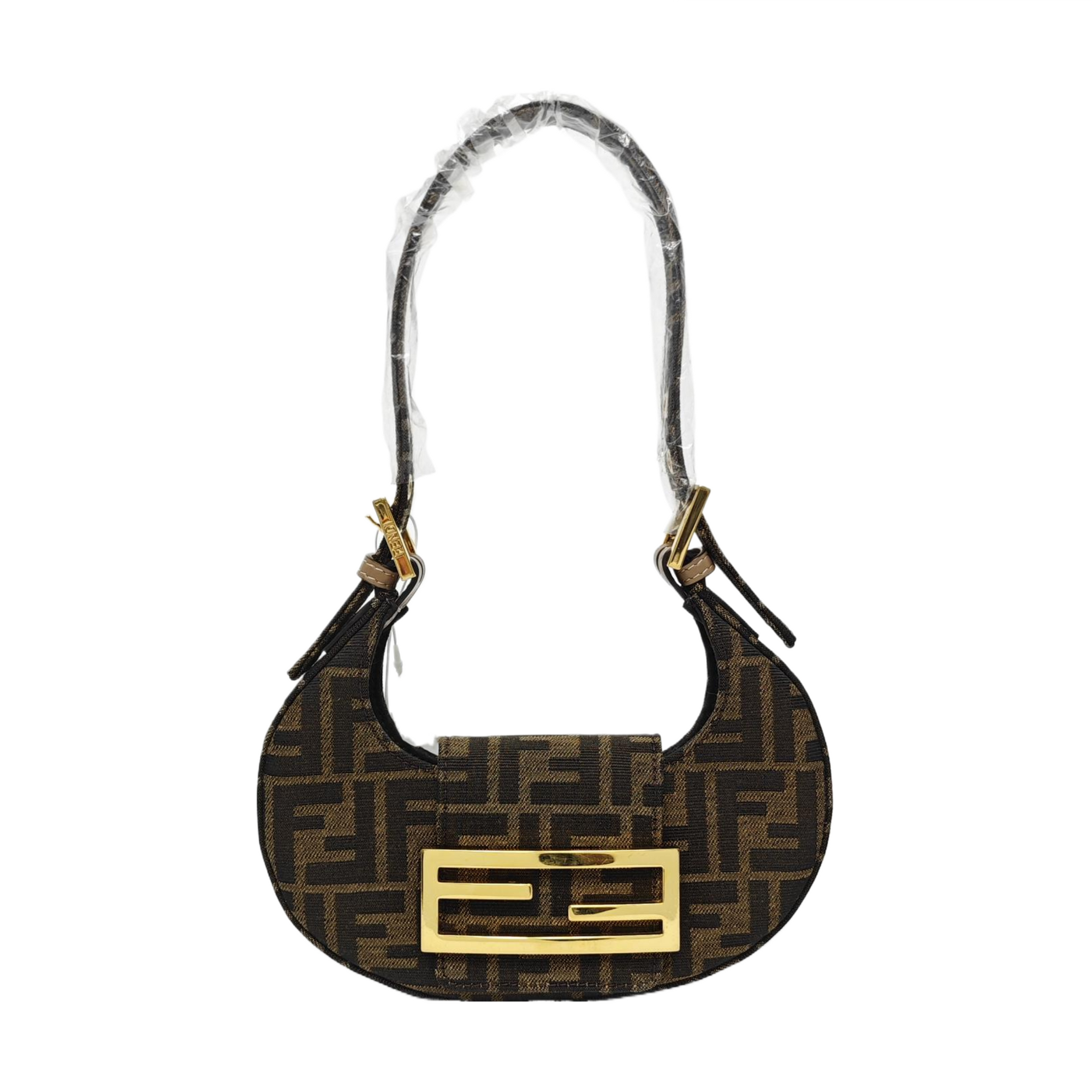 Cookie Mini Monogram Canvas Brown