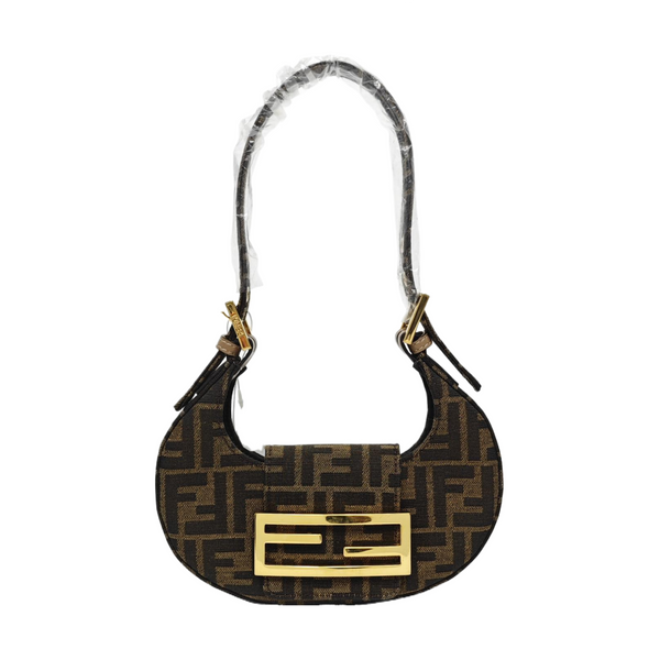 Cookie Mini Monogram Canvas Brown