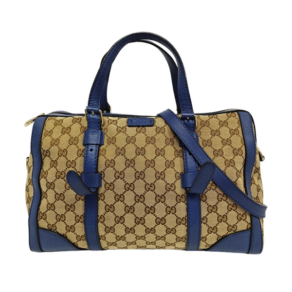 Monogram Canvas Tote Bag Medium Beige