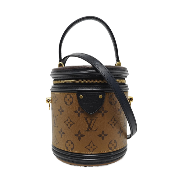 CANNES PM Monogram Coated Canvas Brown