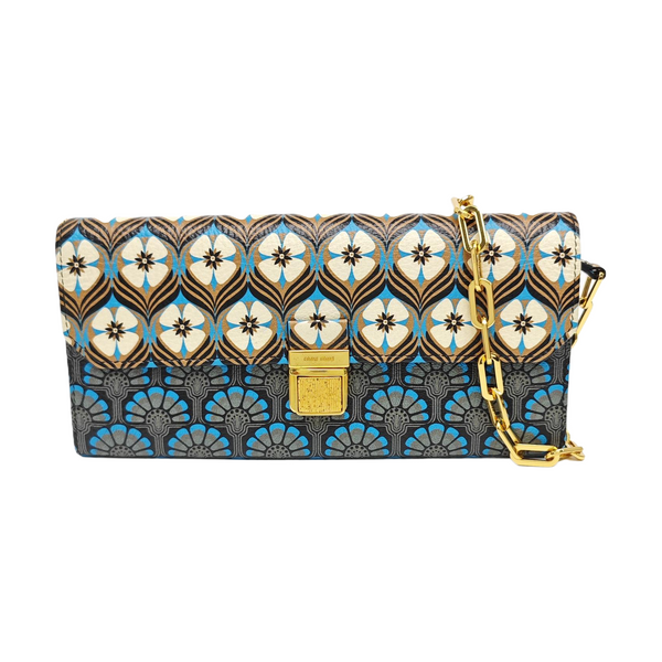 Calfskin Shoulder Bag Multicolor