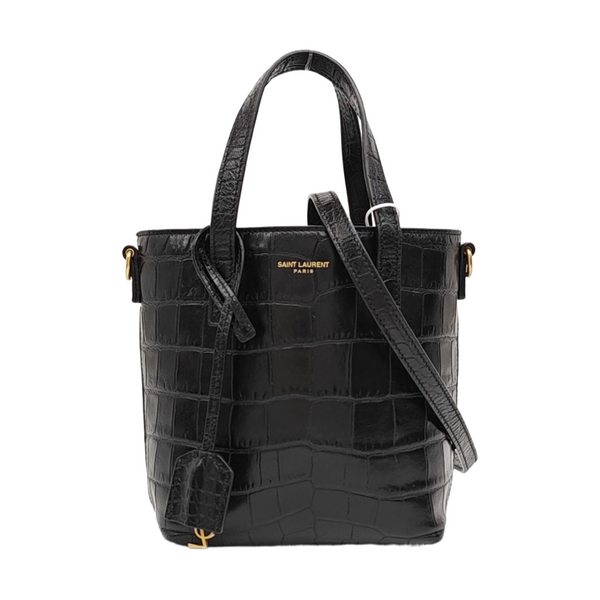 Calfskin Shoulder Bag Black