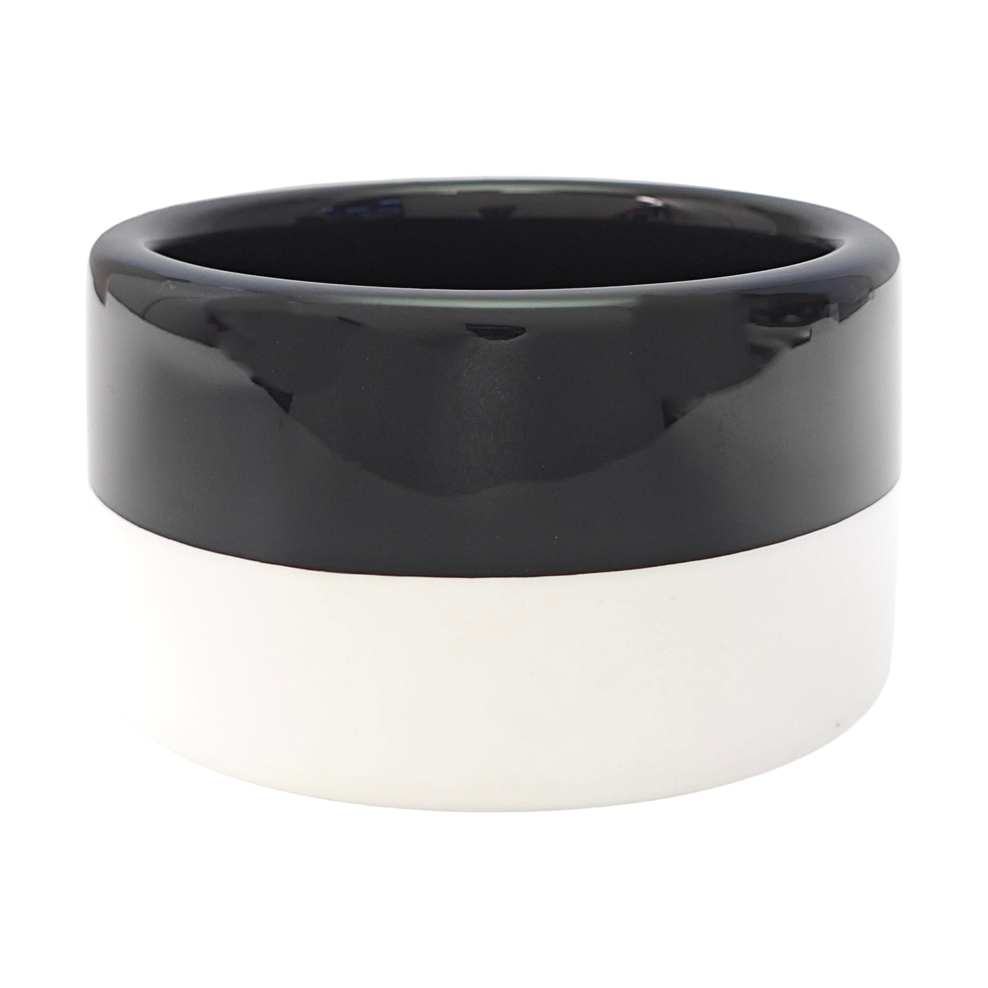 Synthetic Material White Bangle