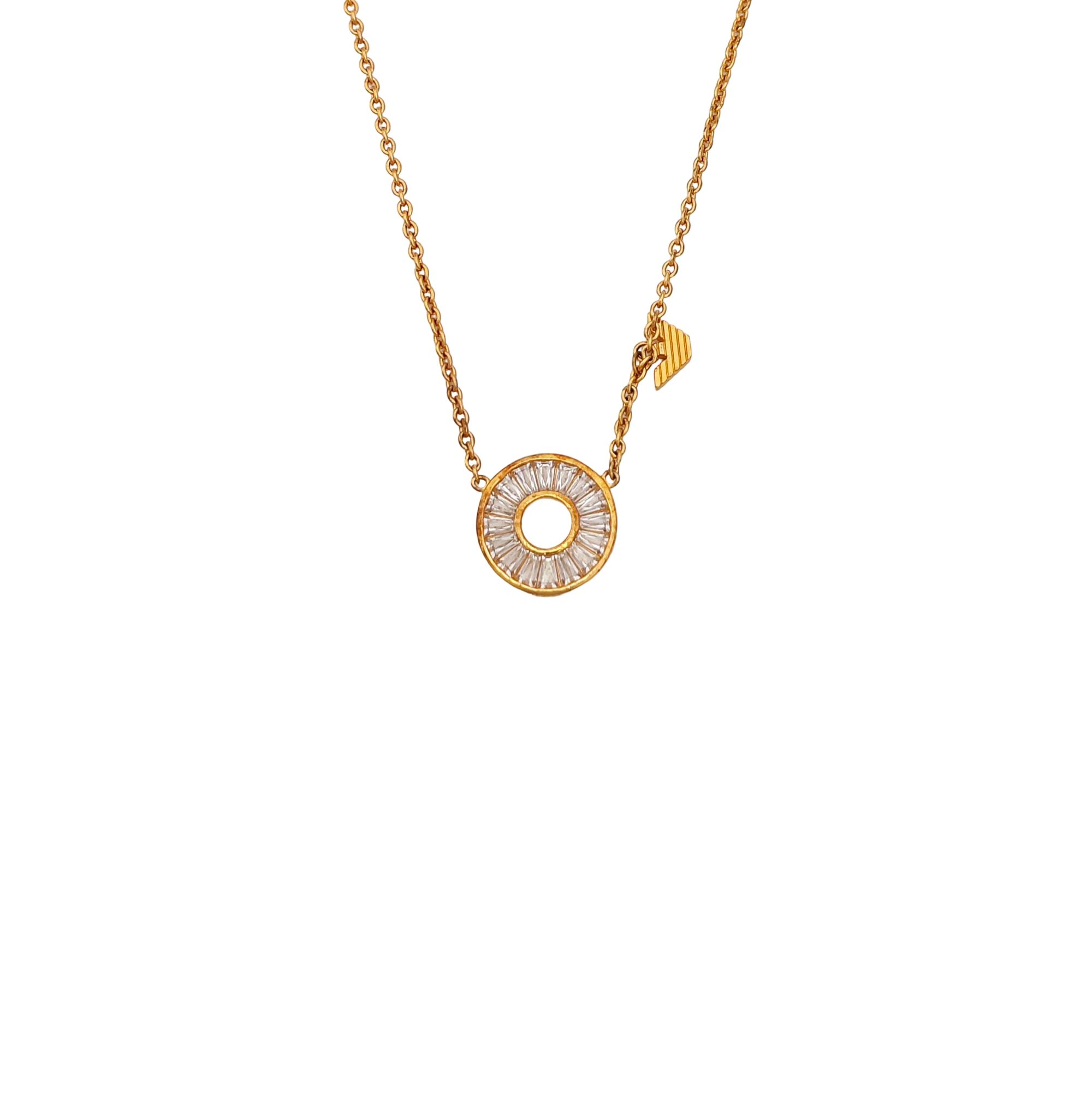 925 Sterling Silver Rose Gold Necklace