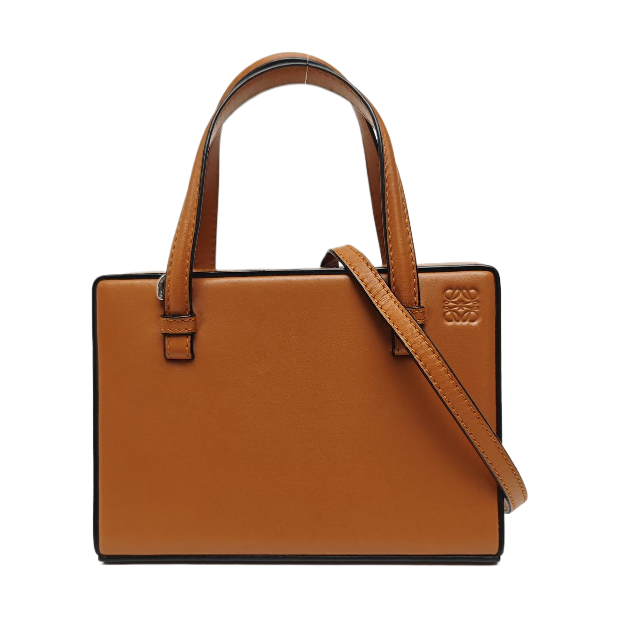 Postal Small Calfskin Brown