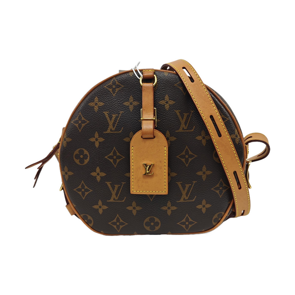 BOITE CHAPEAU MM Monogram Coated Canvas Brown