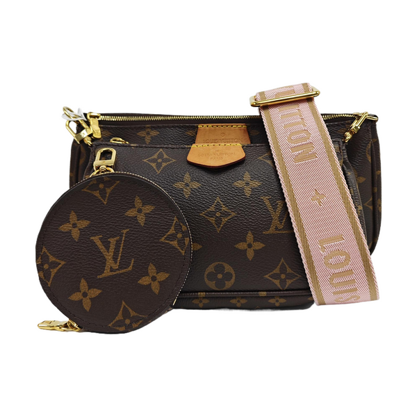 MULTI Monogram Coated Canvas Brown