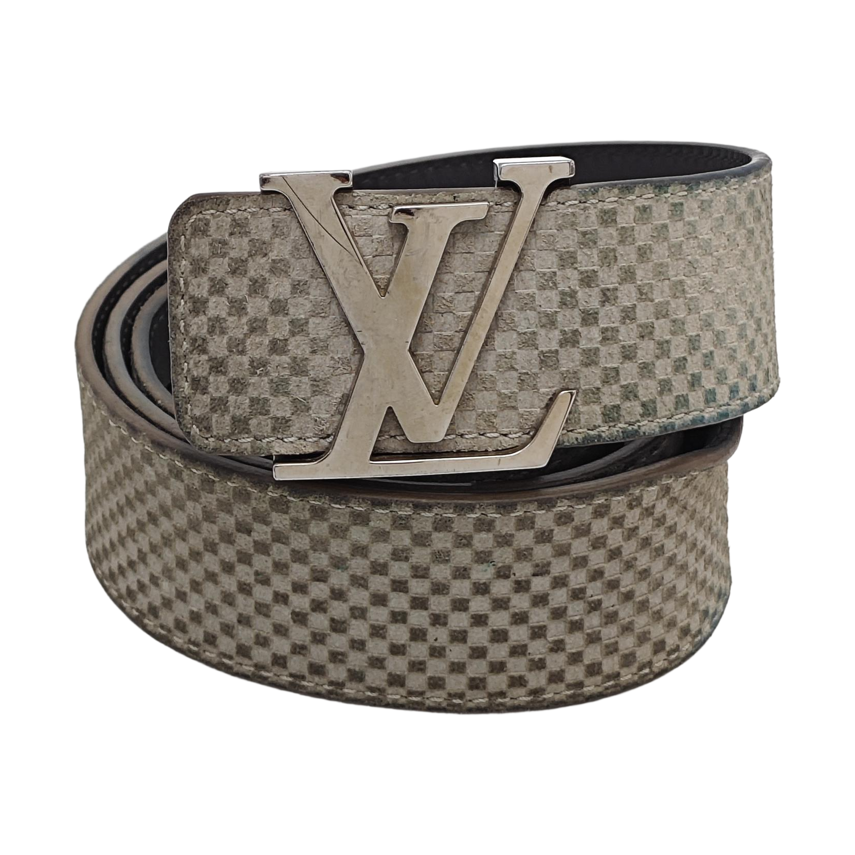 Suede Belt Gray