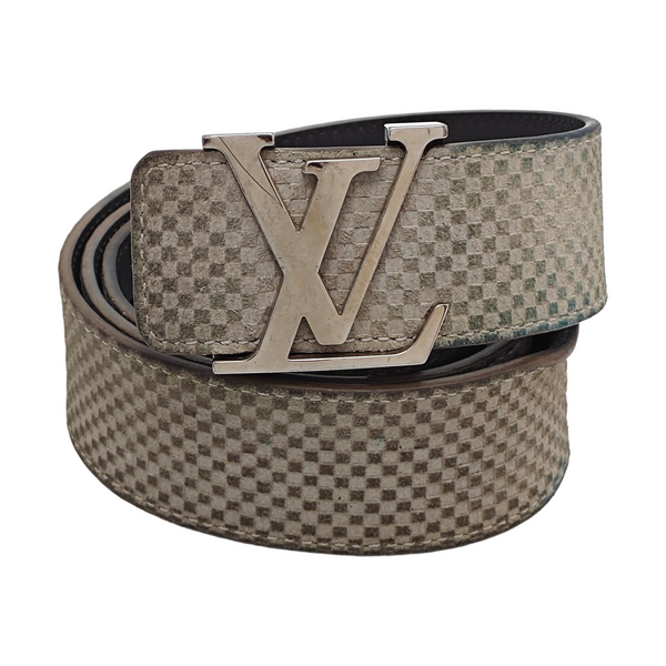 Suede Belt Gray