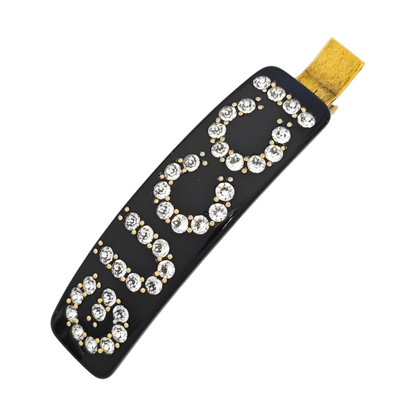 Synthetic Hair Clip Black