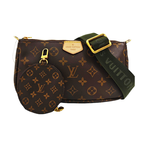 MULTI Monogram Coated Canvas Brown