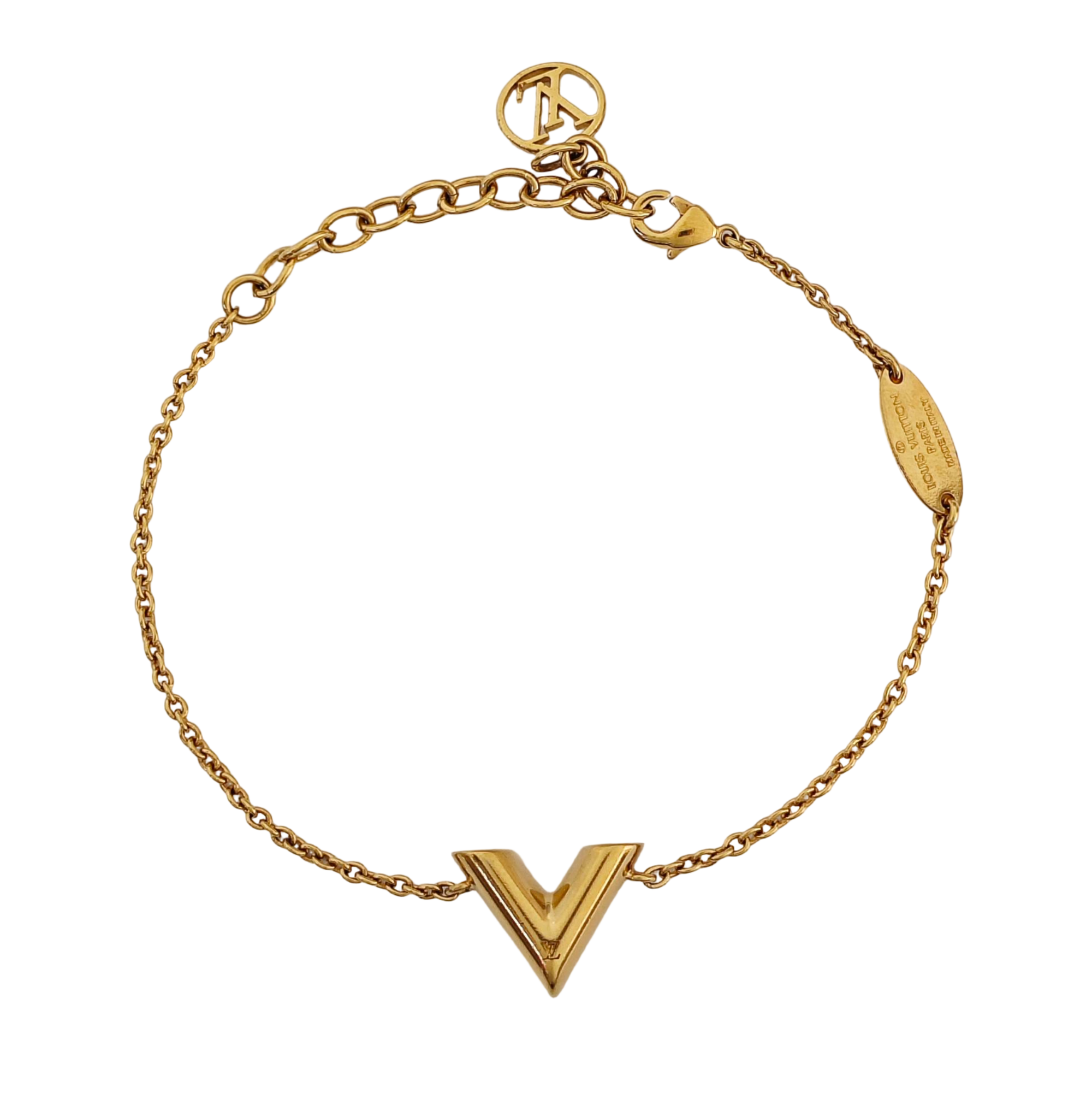 ESSENTIAL V Metal Gold Bracelet