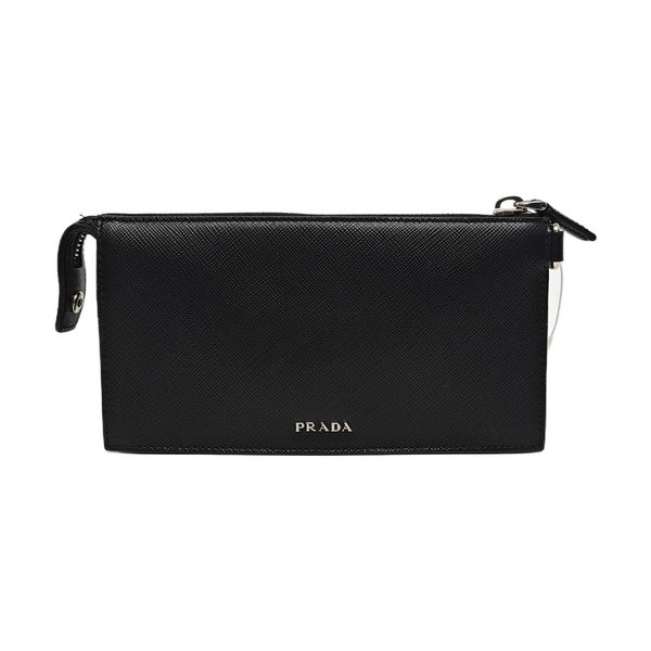 Leather Clutch Black