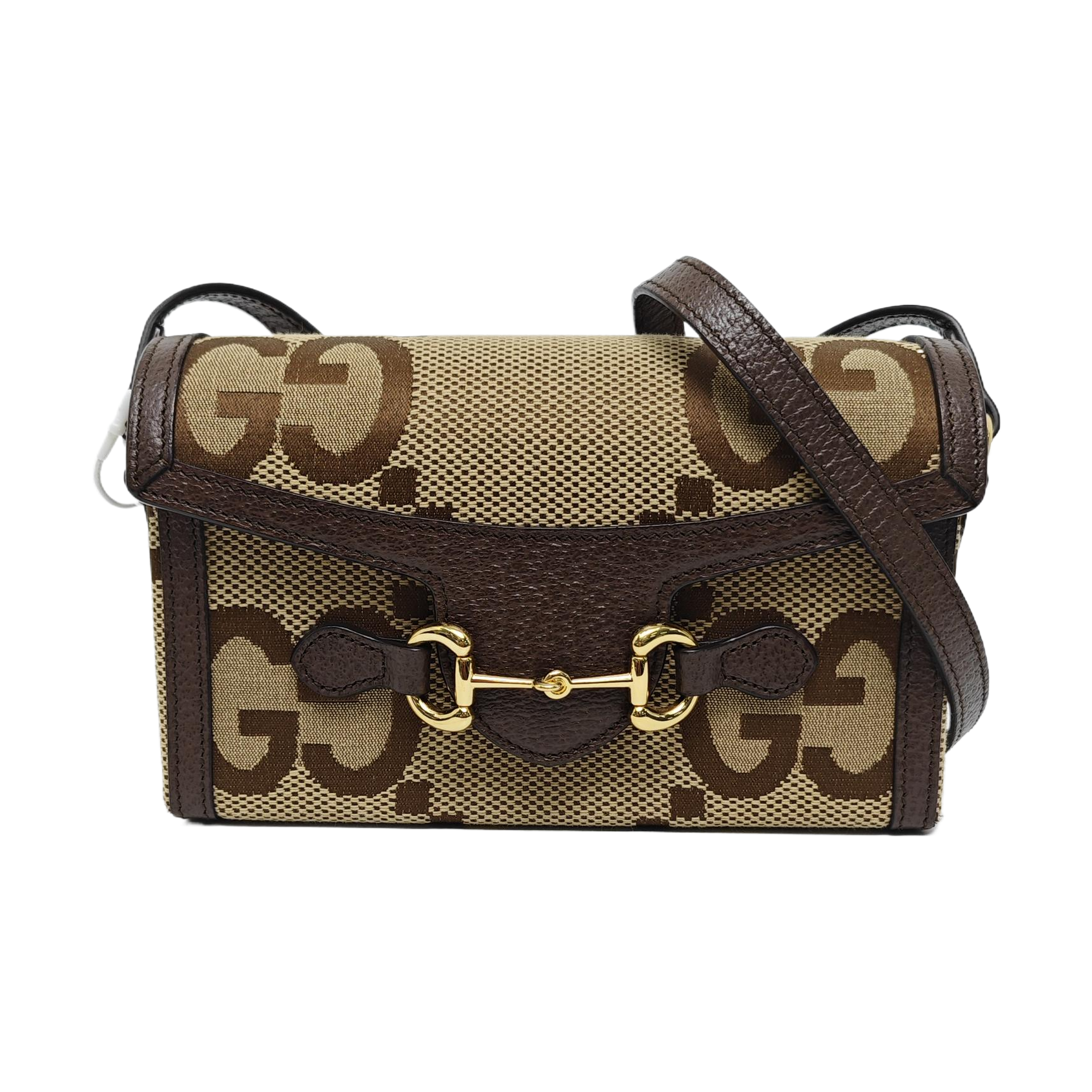 Horsebit 1955 Mini Monogram Canvas Beige