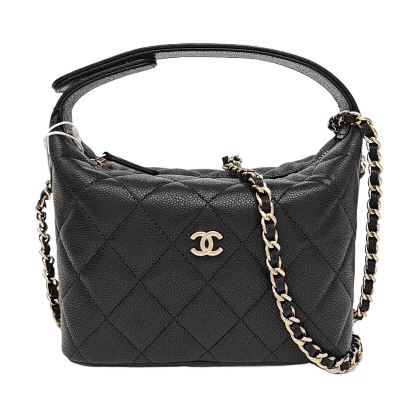 HOBO Quilted Grained Calfskin Black