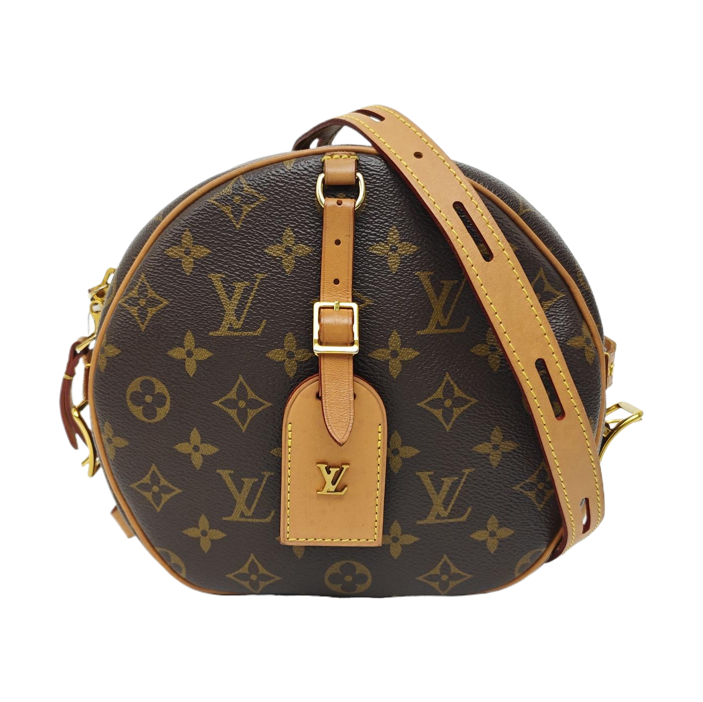 BOITE CHAPEAU MM Monogram Coated Canvas Brown