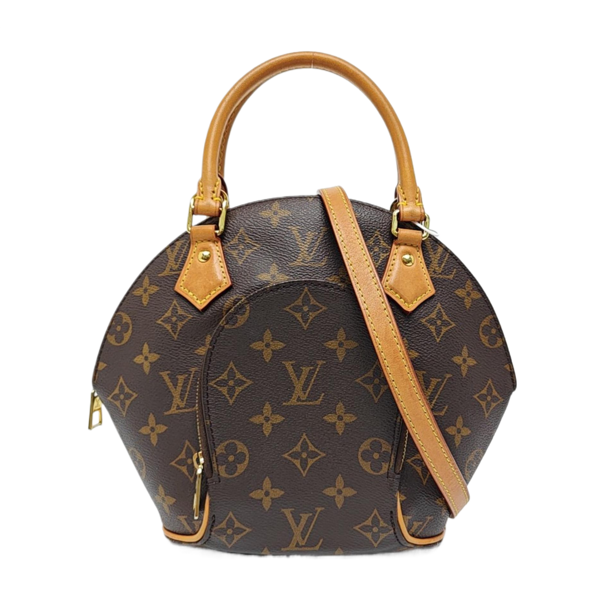 ELLIPSE Monogram Coated Canvas Brown