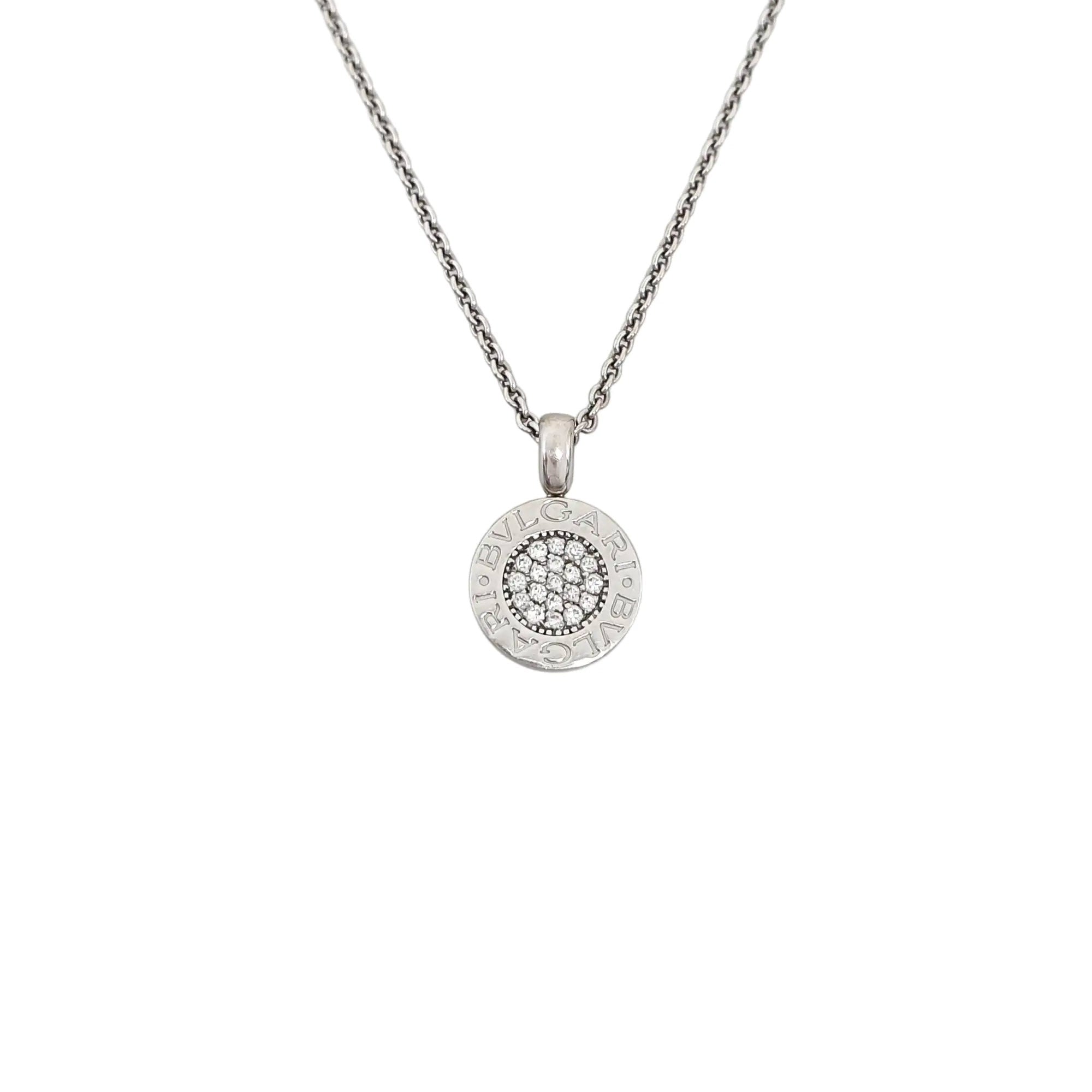 BVLGARI BVLGARI 18k White Gold Silver Necklace