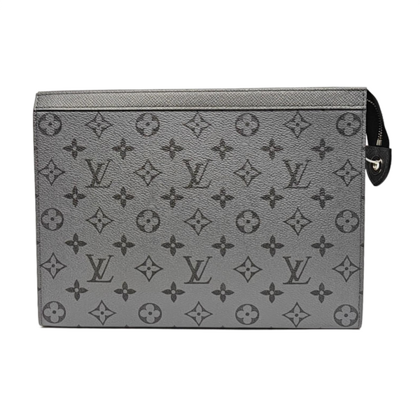 Pochette Voyag MM Monogram Coated Canvas Gray