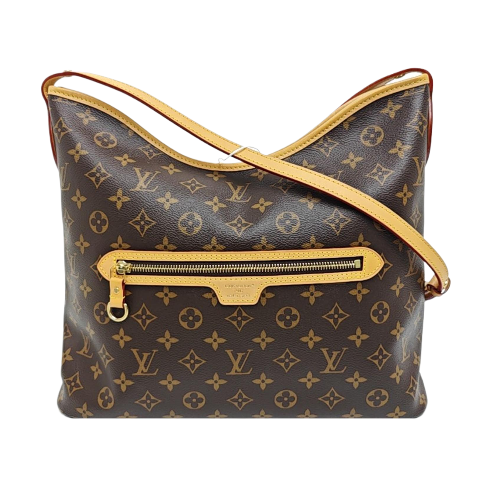 Line Up Monogram Coated Canvas Brown