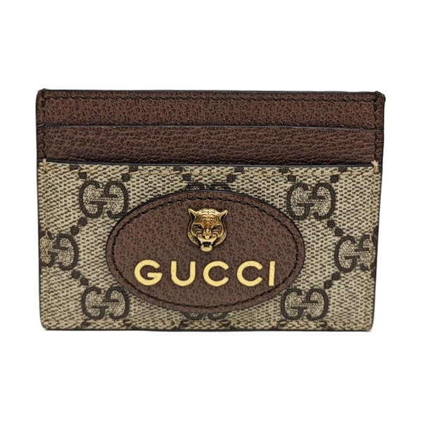 Neo Vintage Monogram Coated Canvas Brown Card Holder